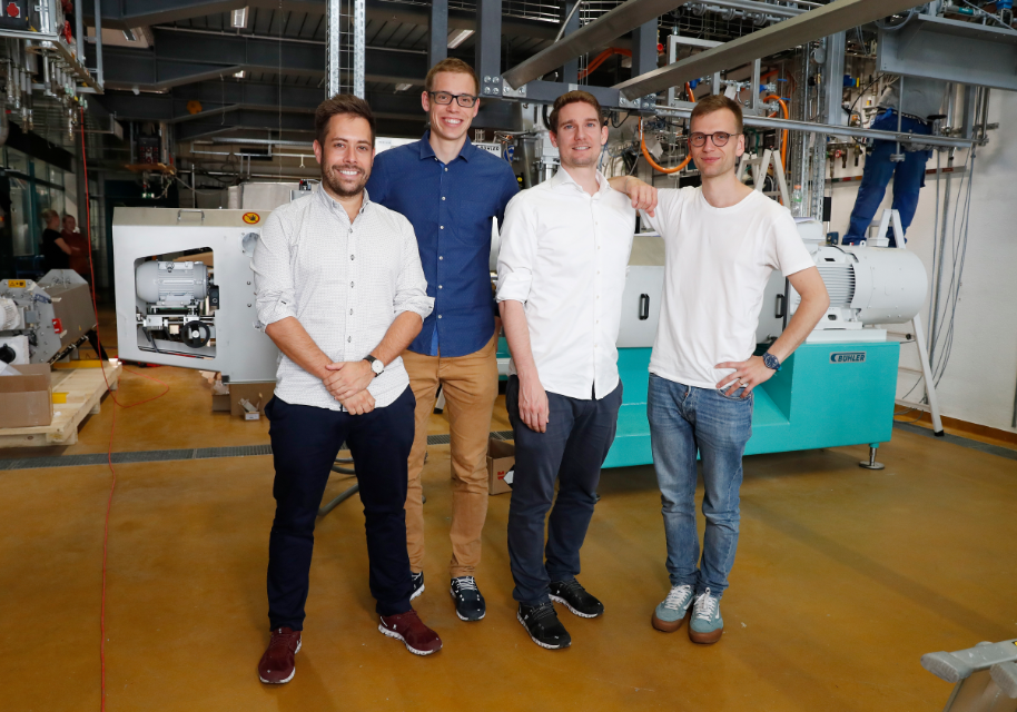 7 million swiss francs from the financing round and kick-off for the construction of the production plant & offices in Kemptthal.