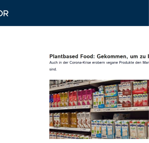 Plant-based food: here to stay