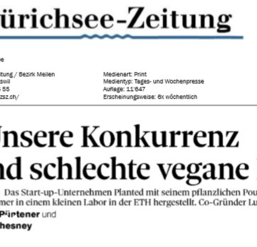 "Our competition is bad vegan meat products"