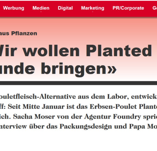 Chicken from plants: "We want Planted in every mouth"